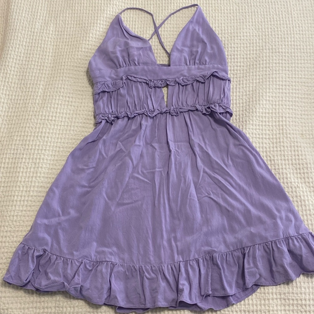 Purple dress
